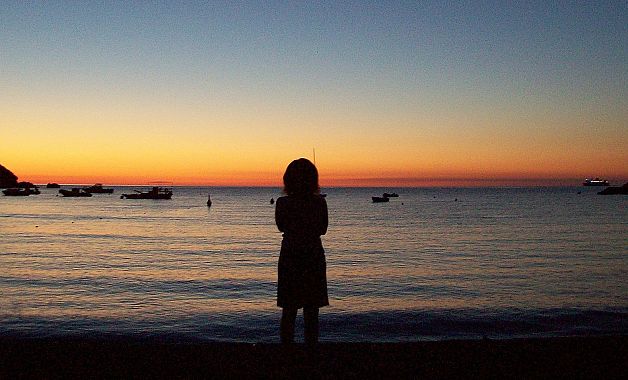 La spiaggia di Nisporto